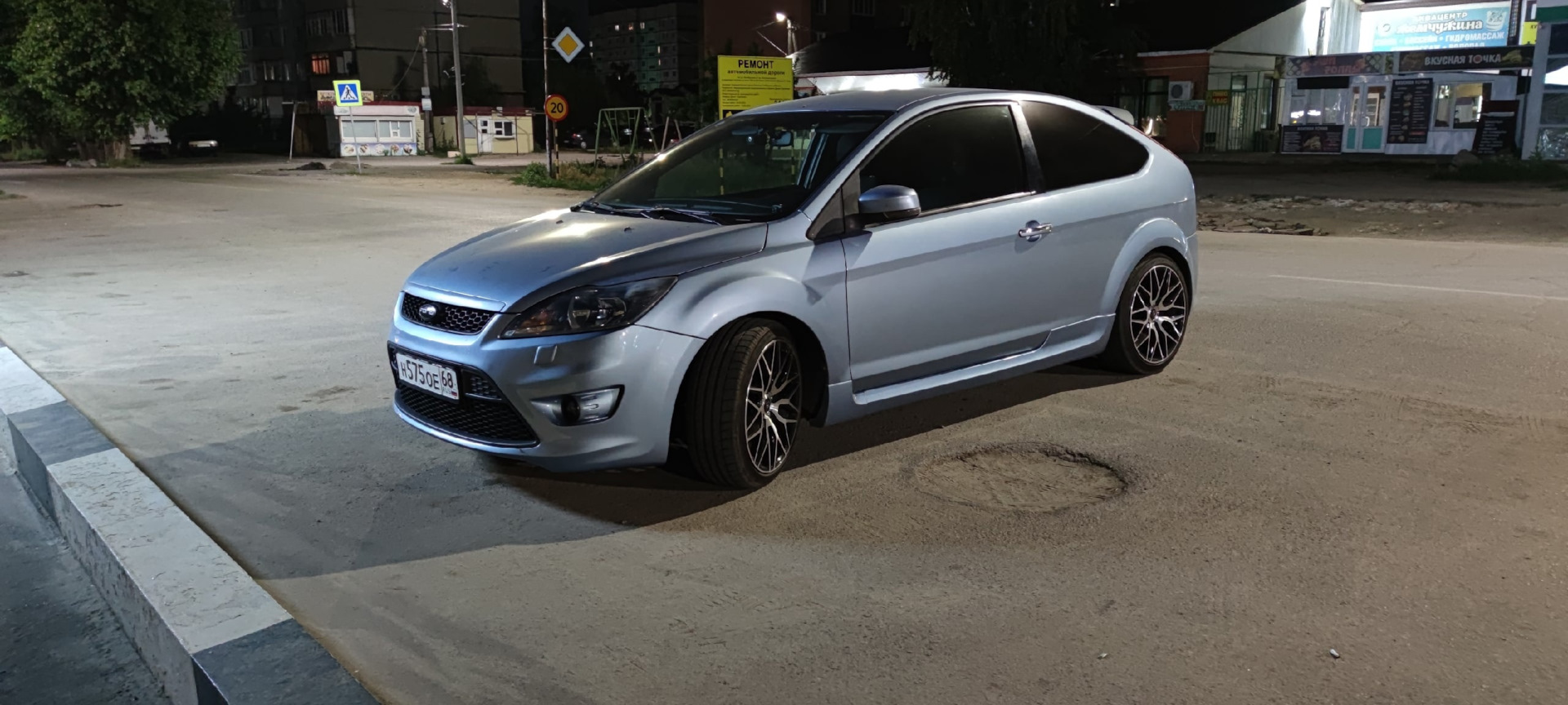 Ford Focus 2 матовый хаки