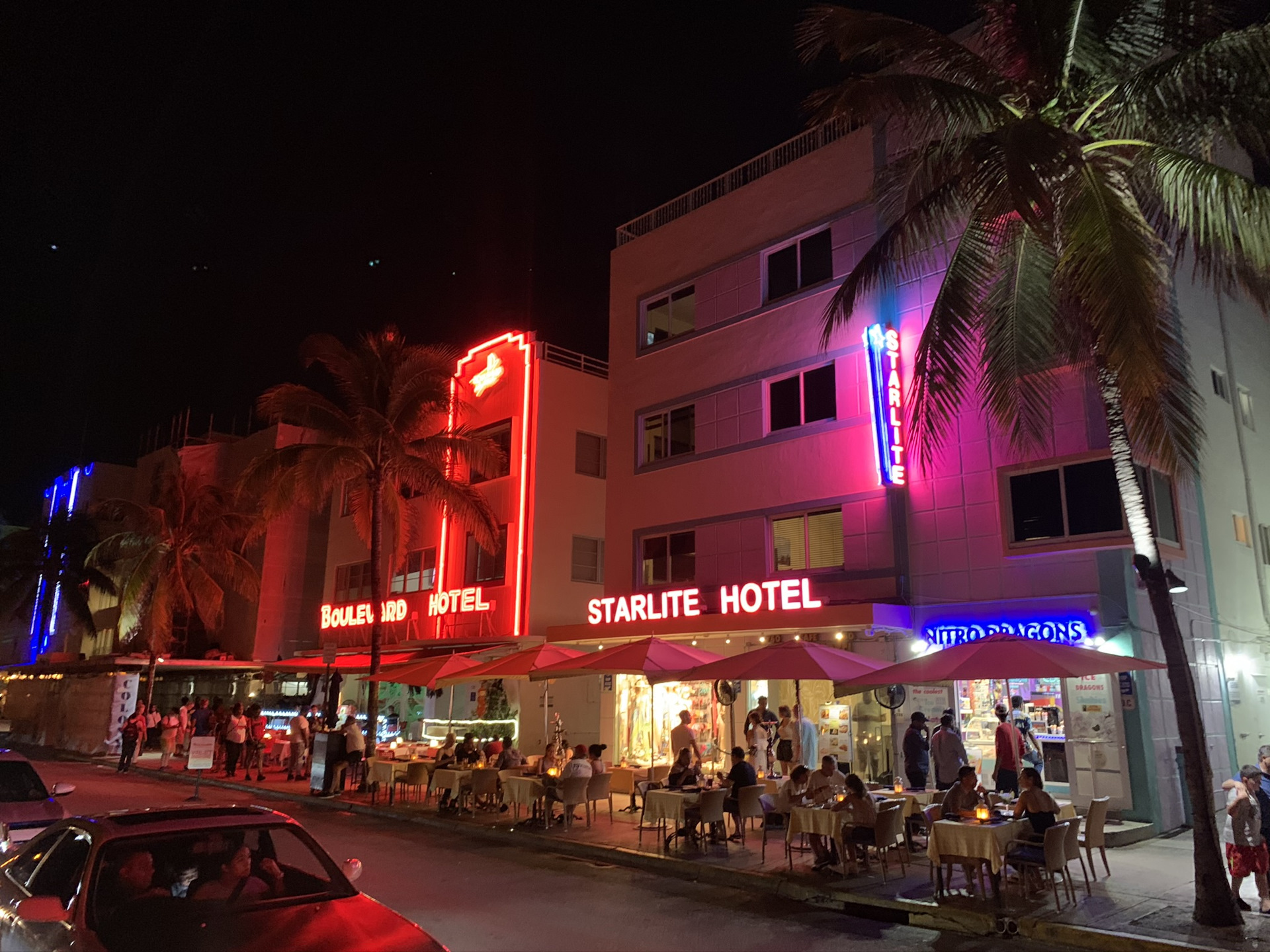 Красивые фото Маями Ocean Drive