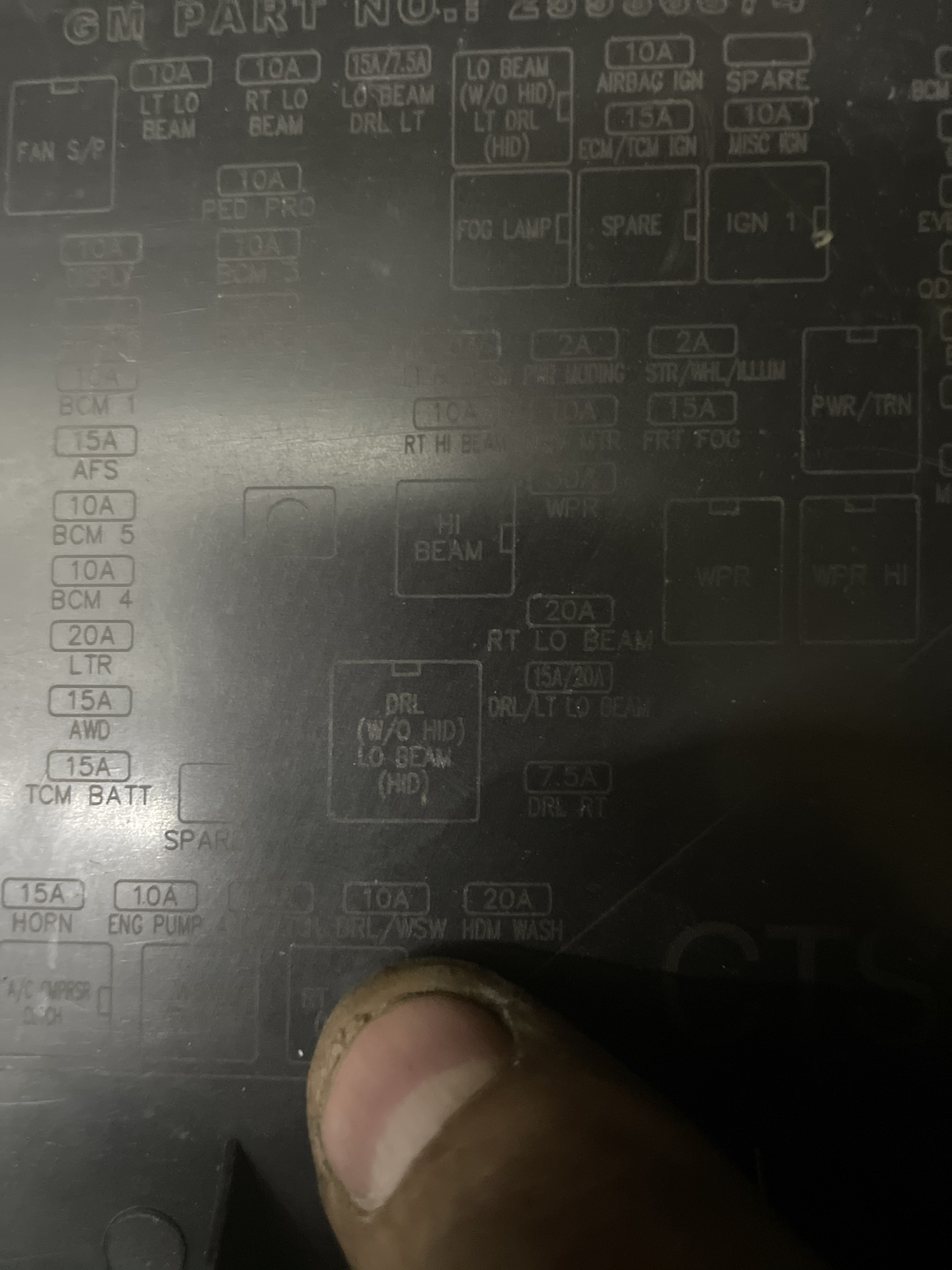 Замёрз наш мотор и сгорел предохранитель омывайки. — Cadillac CTS (2G ...