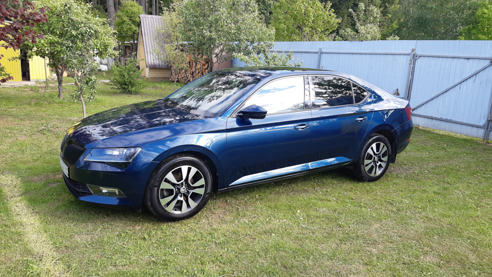 Skoda Superb Синий 🌋