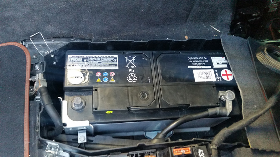 Аккумулятор для Туарег 2013 г.в — TOP-AKB на DRIVE2