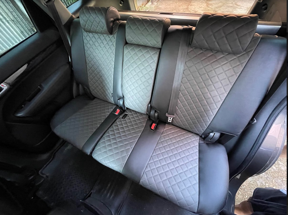Серый в сером на серых.Чехлы Ч.2 — KIA Sorento (2G), 2,4 л, 2018 года ...