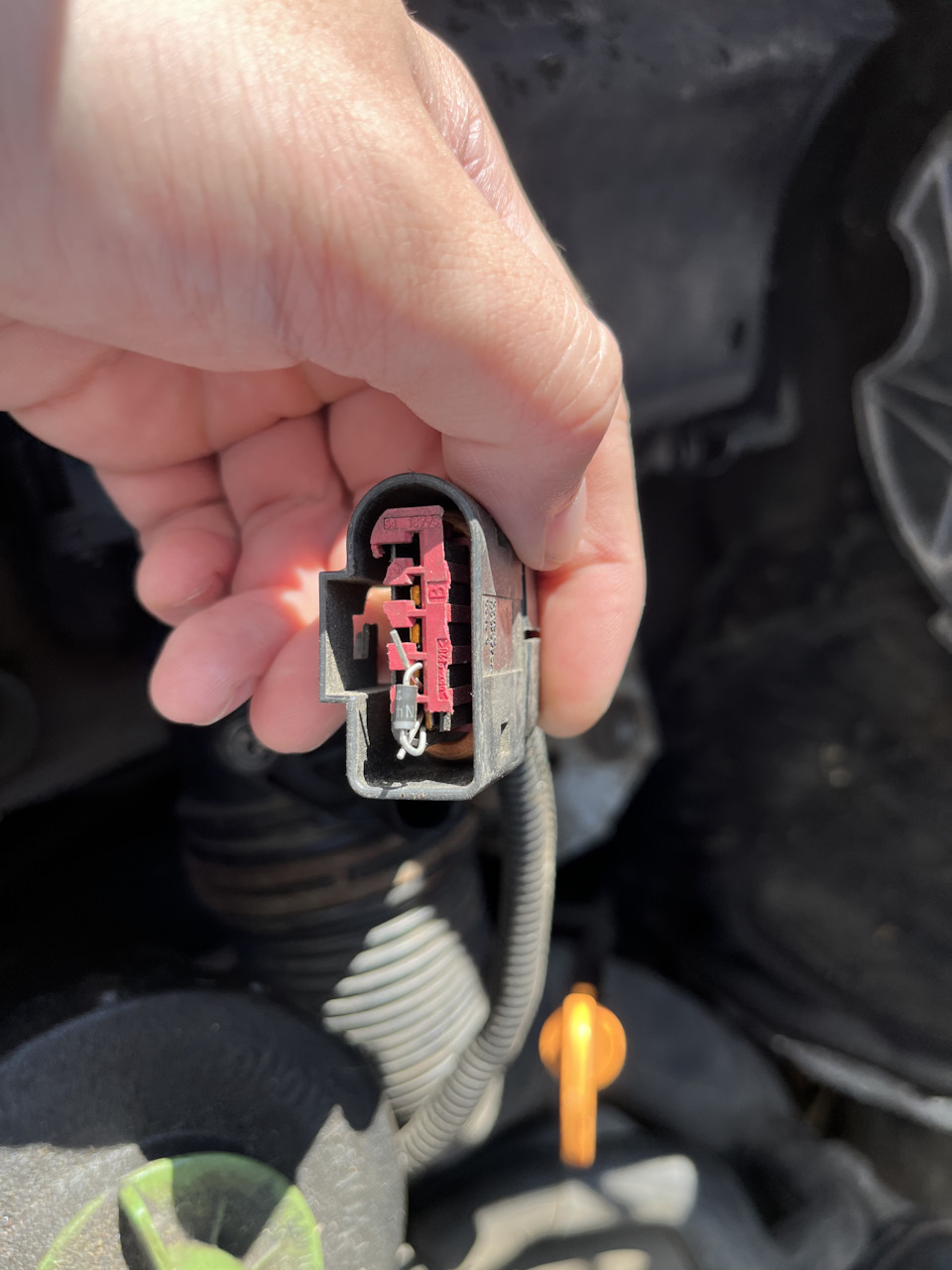 Битый не битого везет. Пропала тяга! Диод вместо ненужного ДМРВ ...