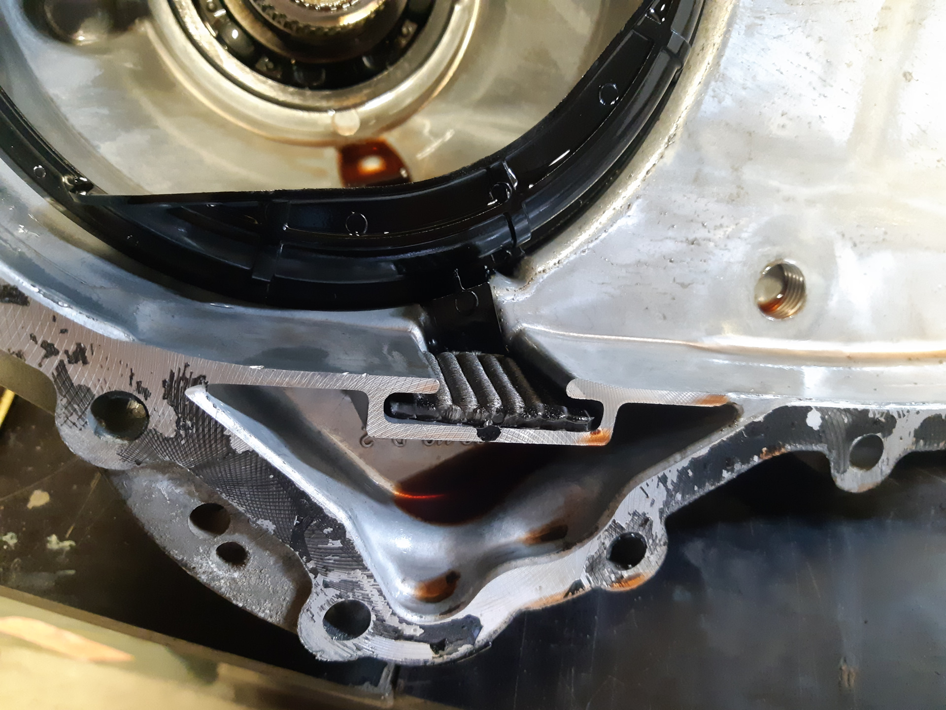 Замена цепи в раздатке. — Mercedes-Benz M-Class (W164), 3 л, 2009 года ...