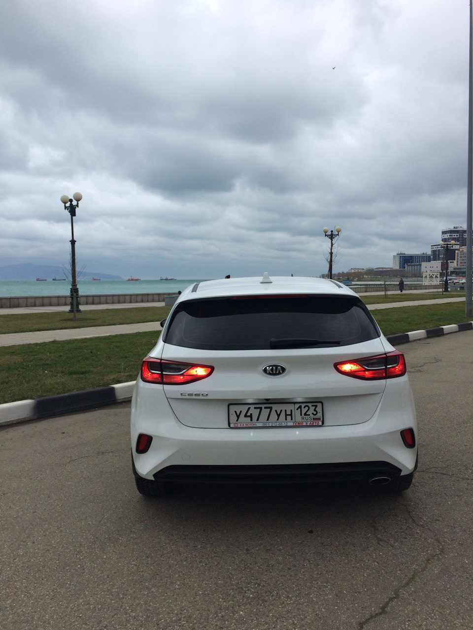 Краснодар-Новороссийск-Краснодар — KIA Ceed (3G), 1,6 л, 2018 года |  покатушки | DRIVE2