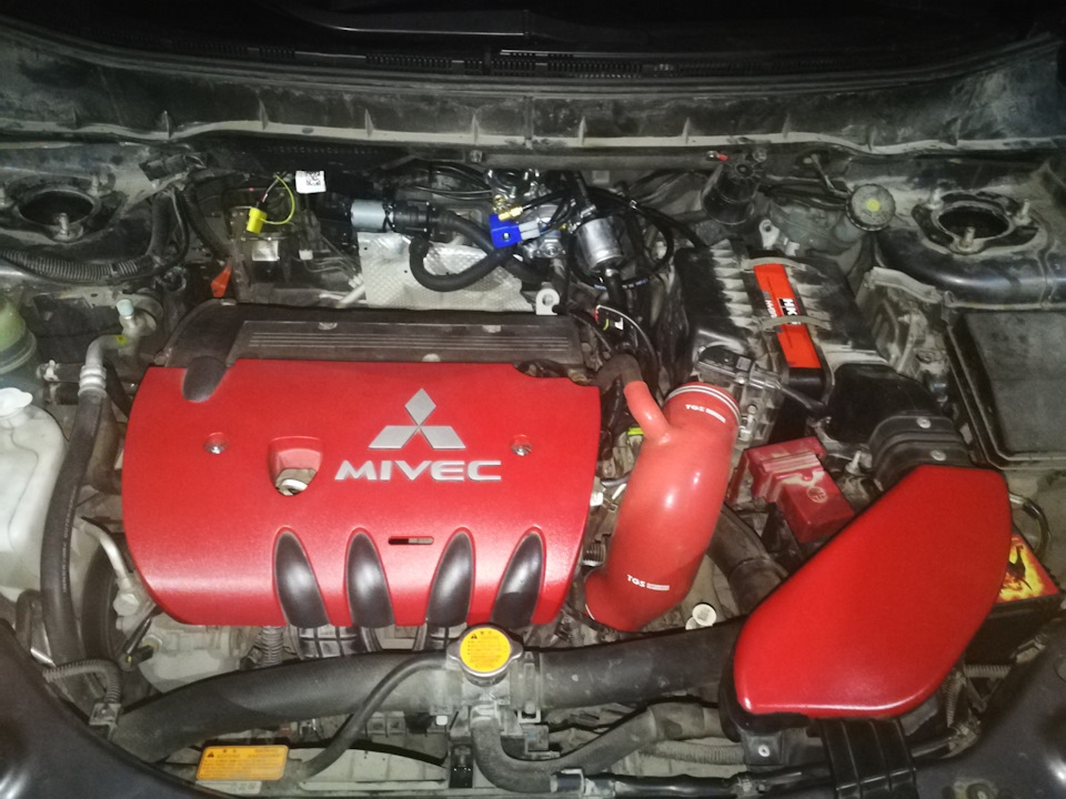 08.12.2019 Весь такой красный… Рррррр!) — Mitsubishi Outlander XL, 2 л ...