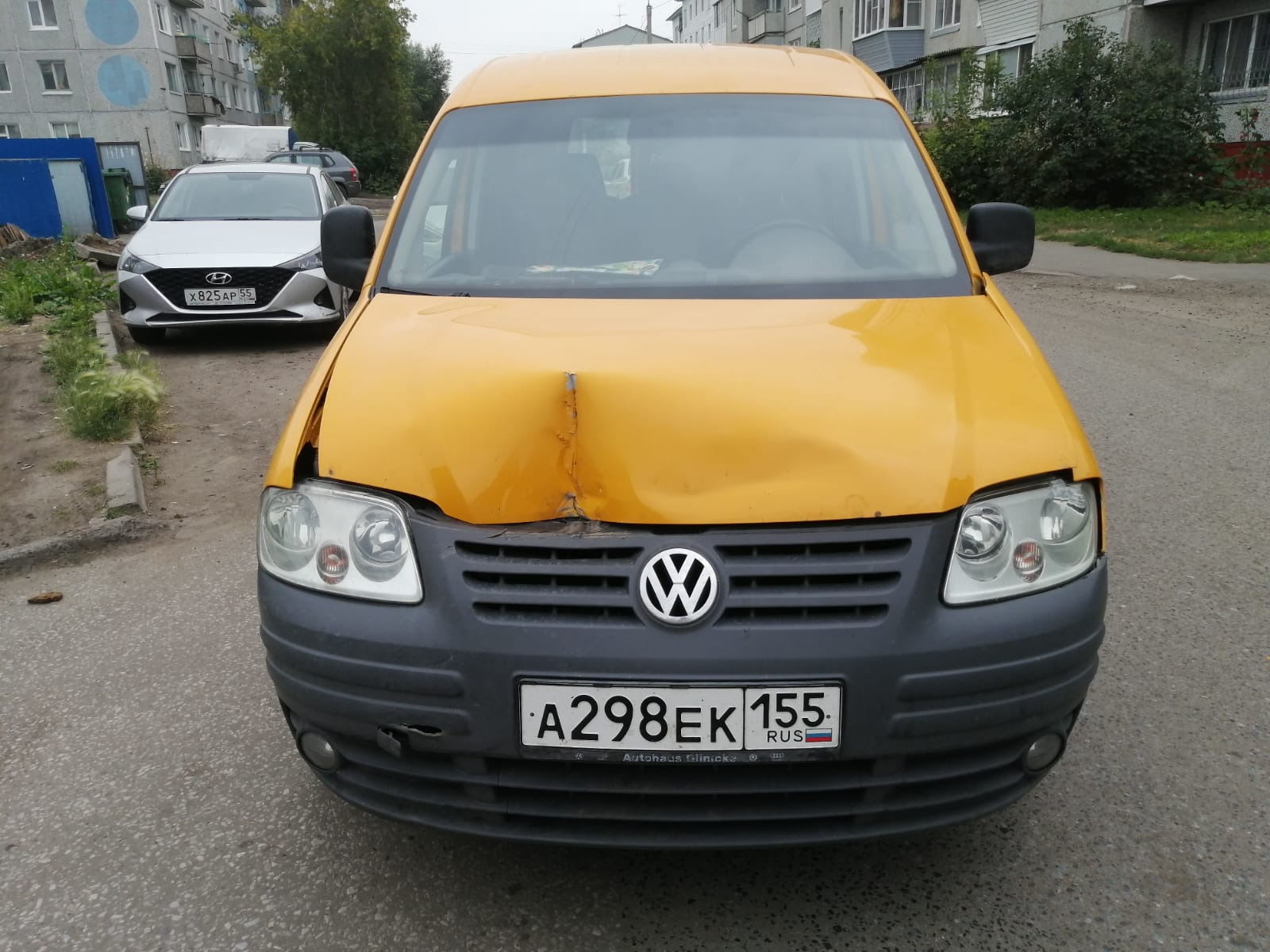 Газель приехала UPD — Volkswagen Caddy (3G), 1,9 л, 2005 года | ДТП | DRIVE2