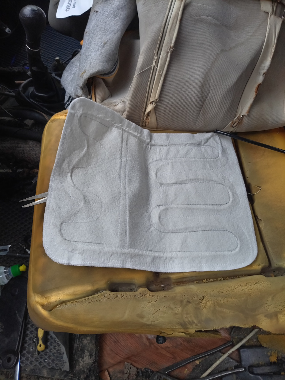 Поставил жопогрейку, правда только себе — Lada 2120 Надежда