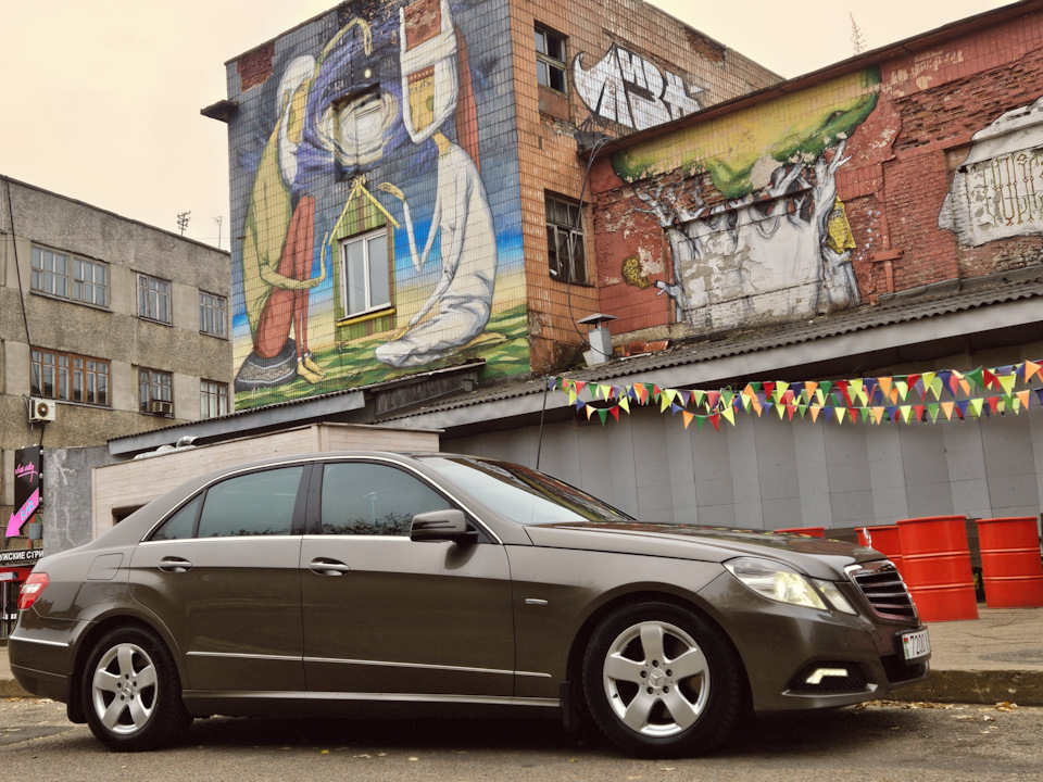 1 е класс фото Осень ❣ - Mercedes-Benz E-Class (W212), 2,1 л, 2009 года фотография DRIVE2