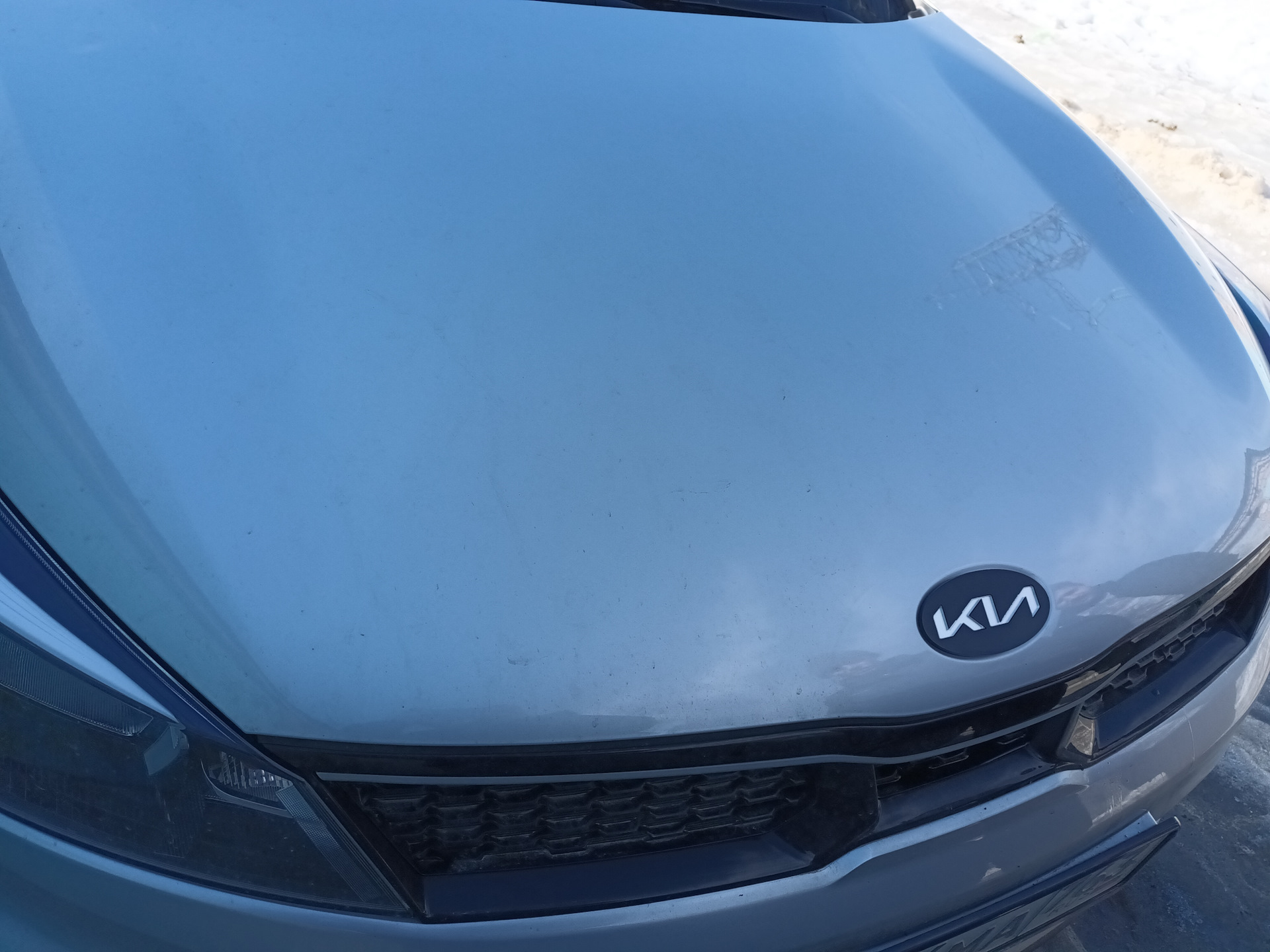 шильдики нового образца — KIA Rio X, 1,6 л, 2021 года | аксессуары | DRIVE2