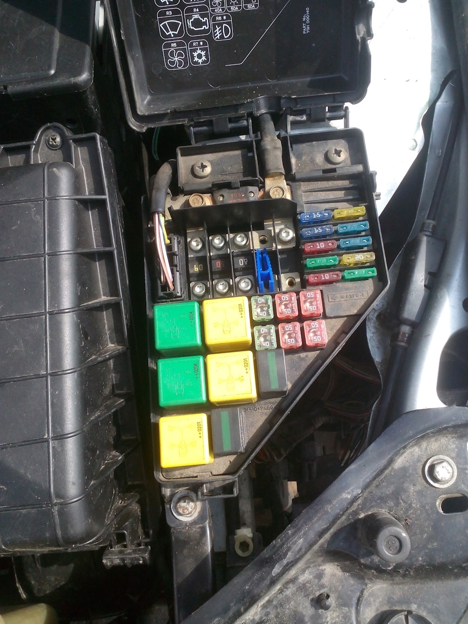 Установка выключателя омывателя фар CRV 06 - Honda CR-V (RD4, RD5, RD6, RD7), 2,