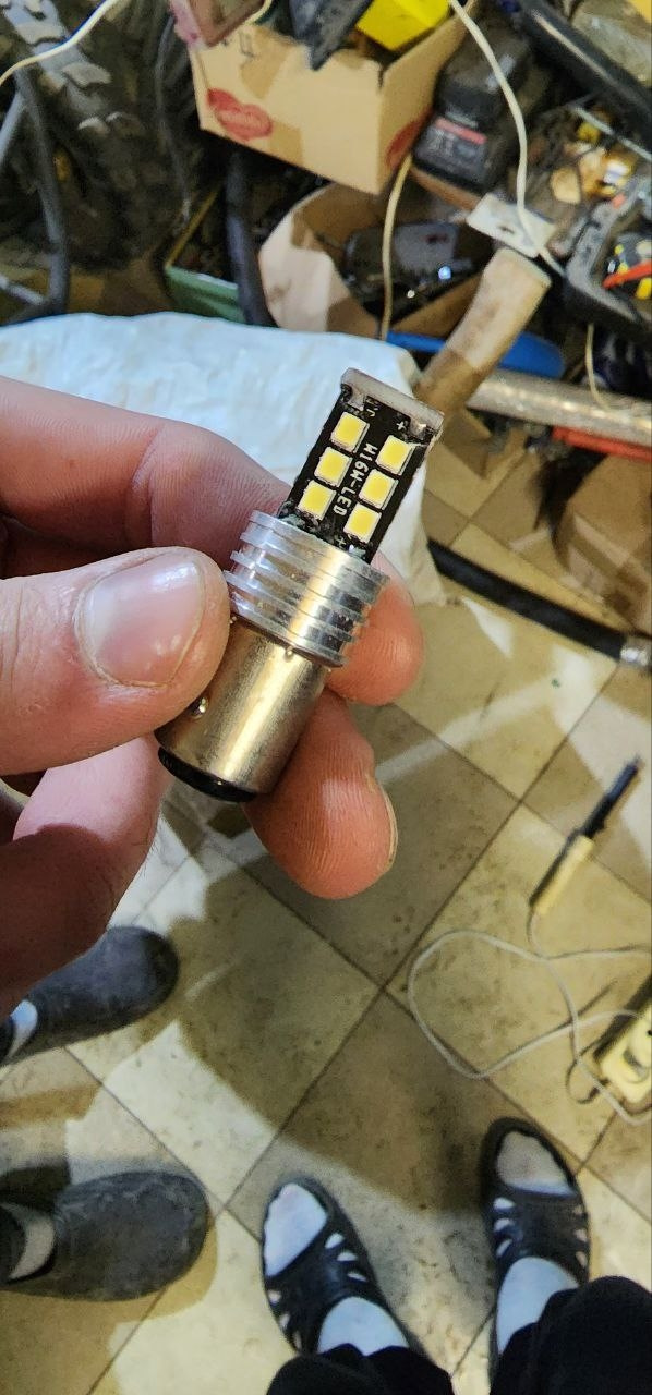Led лампы заднего хода — Lada Калина Универсал (1G), 1,6 л, 2011 года ...
