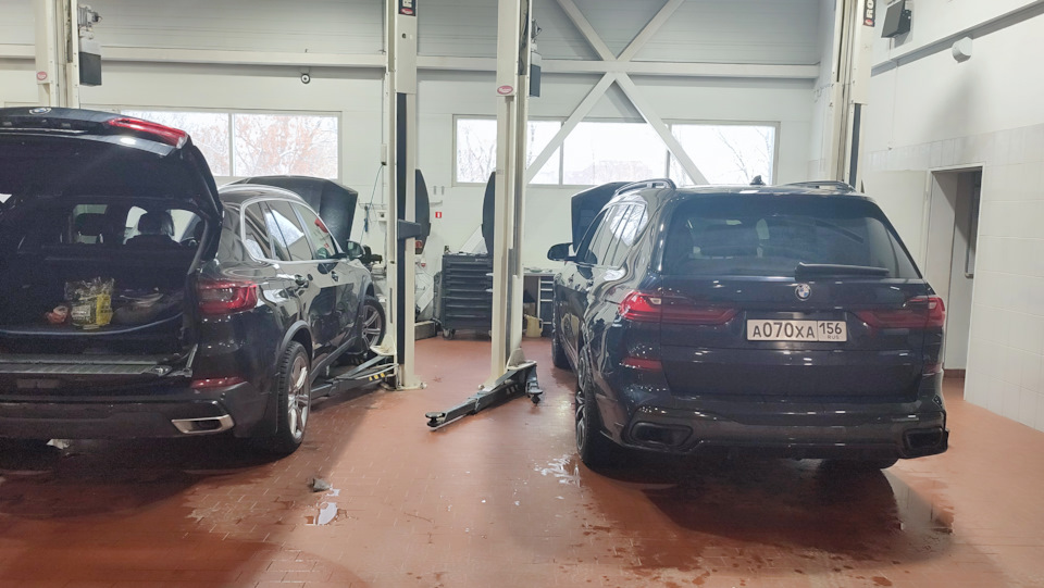 Замена началась. — BMW X7 (G07)