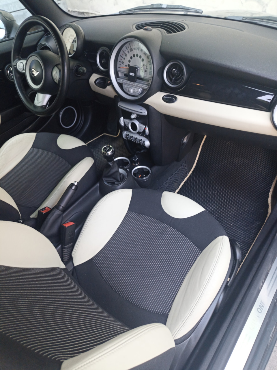 Eva коврики в mini Cooper — MINI Clubman (1G), 1,4 л, 2009 года ...