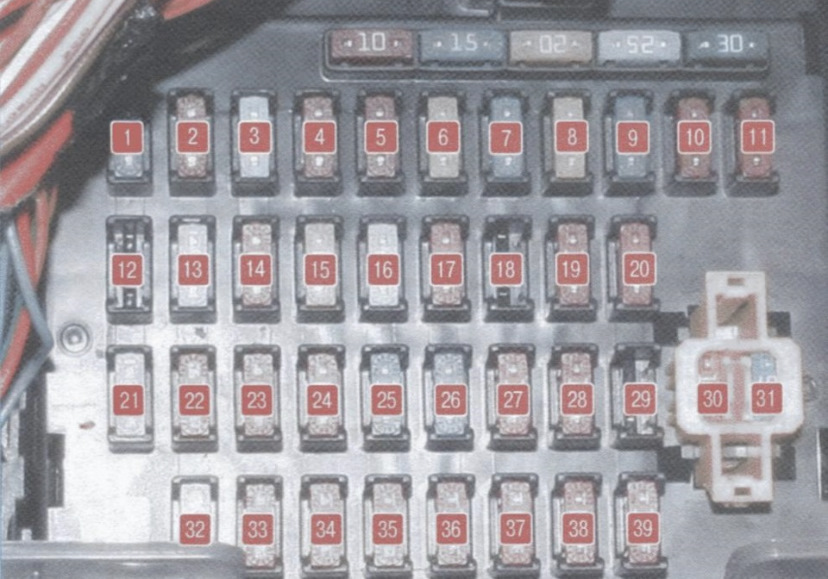 Перегорел предохранитель подсветки номера — KIA Rio (2G), 1,4 л, 2010 ...