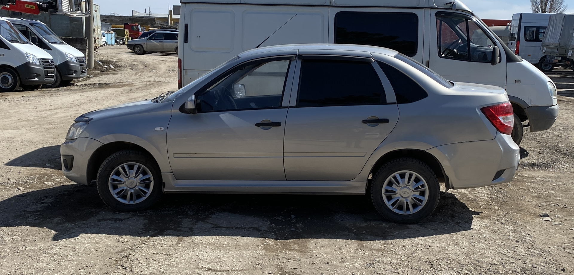 Калиноколпаки — Lada Гранта, 1,6 л, 2012 года | колёсные диски | DRIVE2