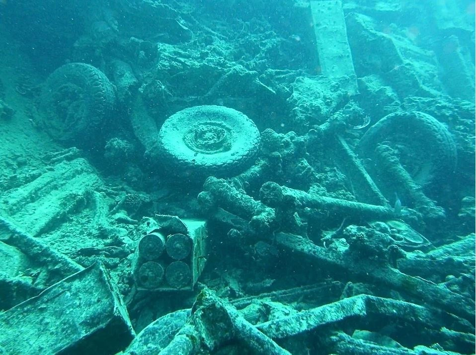 SS Thistlegorm на дне