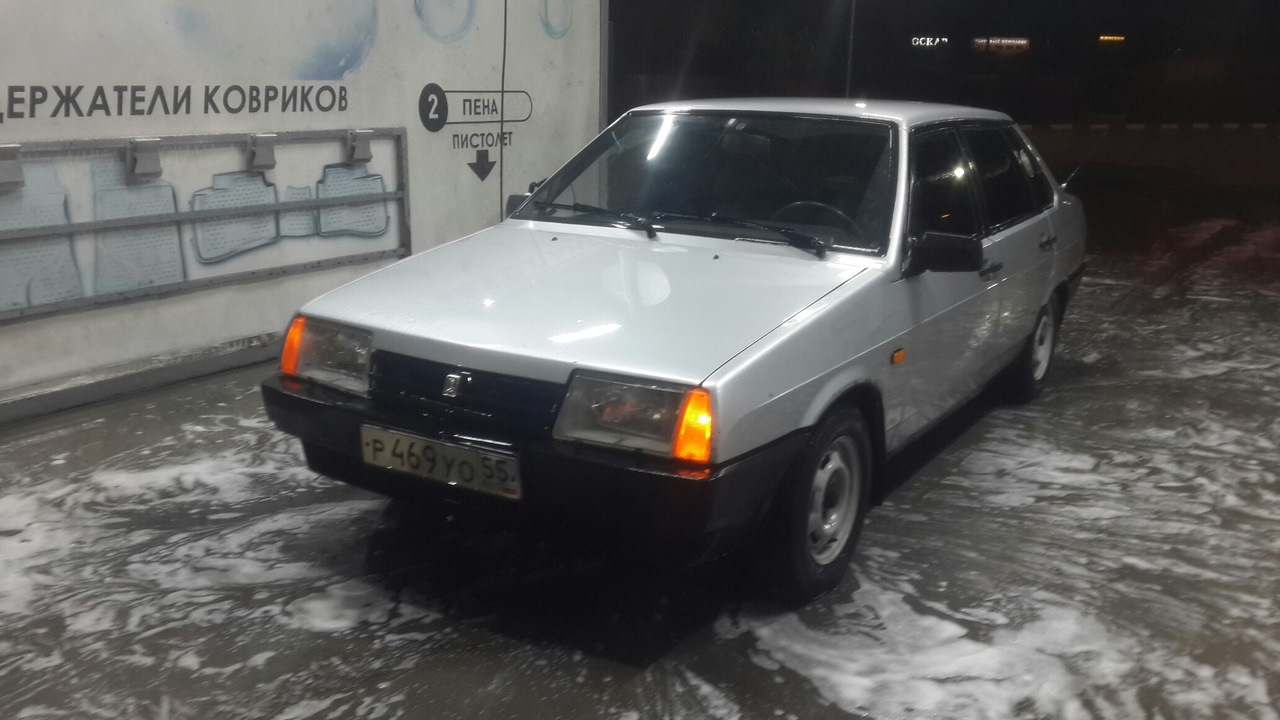 Lada 21099 1.5 бензиновый 2002 | Снежная королева на DRIVE2