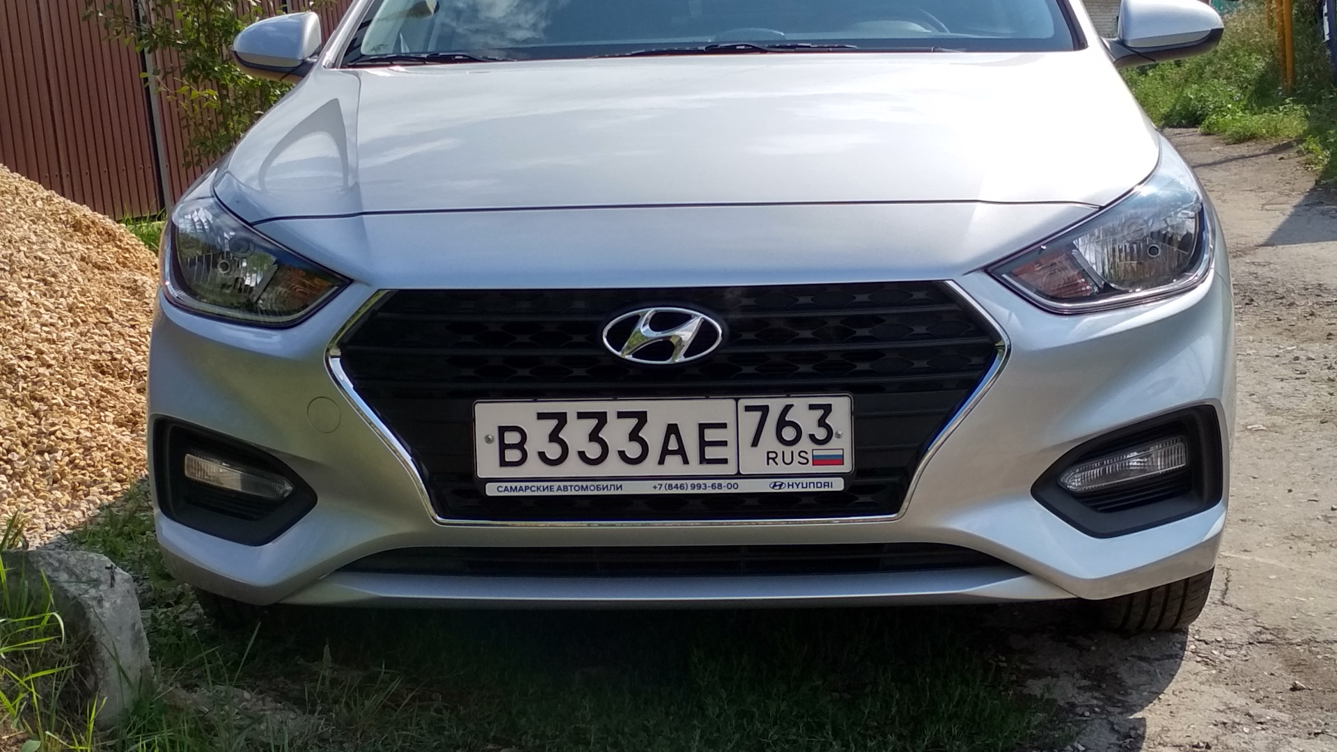 Hyundai Solaris (2G) 1.6 бензиновый 2019 | Серебристый 333 на DRIVE2