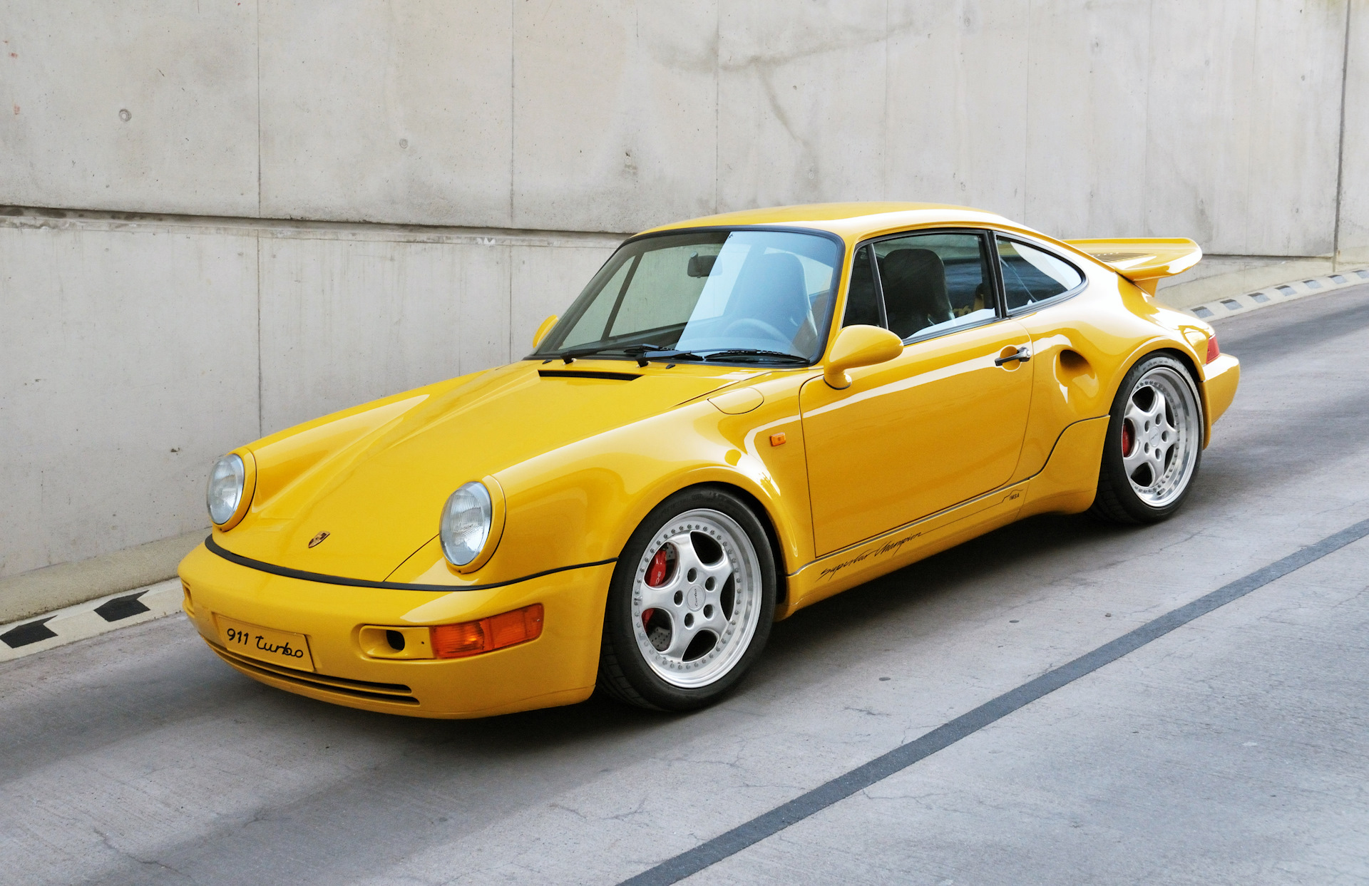 Porsche 911 Carrera Yellow