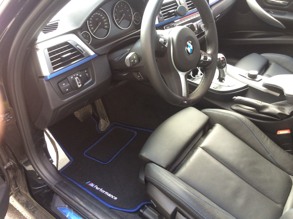 Коврики — BMW 3 series (F30), 2 л, 2017 года | аксессуары | DRIVE2