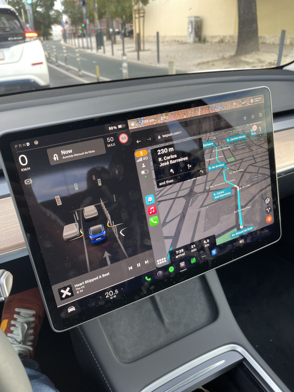 Шайтан коробка с CarPlay — Tesla Model 3, 2023 года электроника DRIVE2