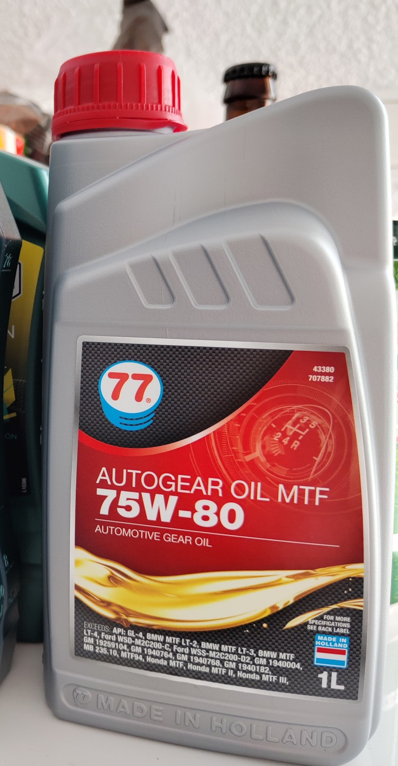 1940768 Масло трансмиссионное для механических кпп, в Opel