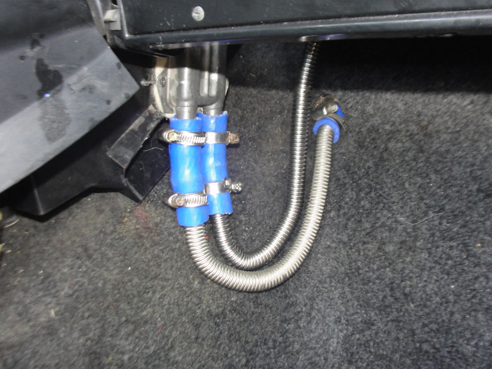 Радиатор отопителя 2108 в ИЖ Оду . — ИЖ 2126, 1,7 л, 2003 года | своими ...