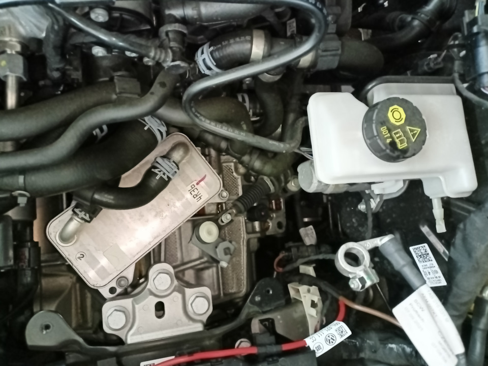 Устранение течи коробки робот-автомат ДСГ — Volkswagen Taos, 1,4 л ...