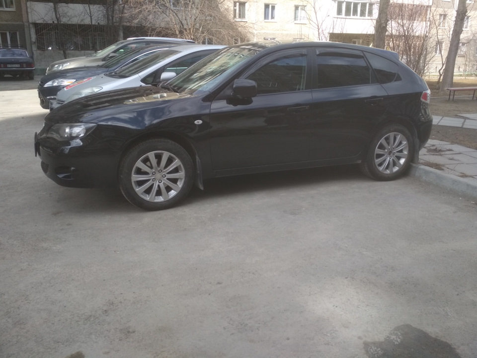 Поменял размерность колес — Subaru Impreza (GE, GH), 1,5 л, 2009 года ...