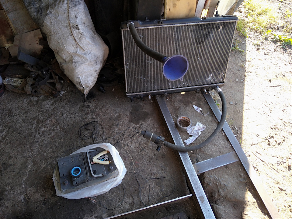 Восстановление радиатора Муссо, дендро-фекальным способом. — SsangYong ...