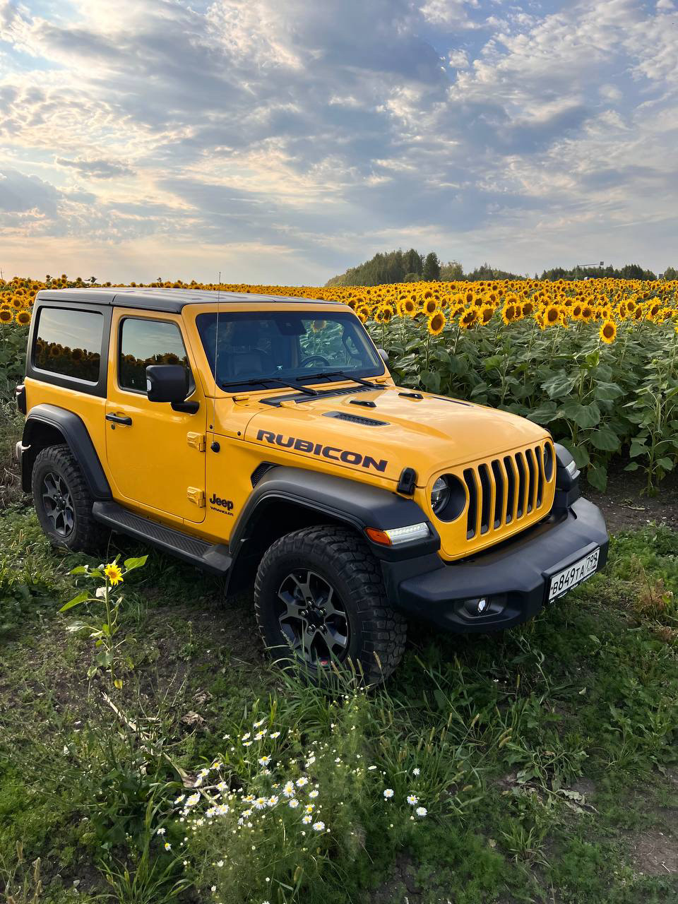 Wrangler желтый доработанный в России