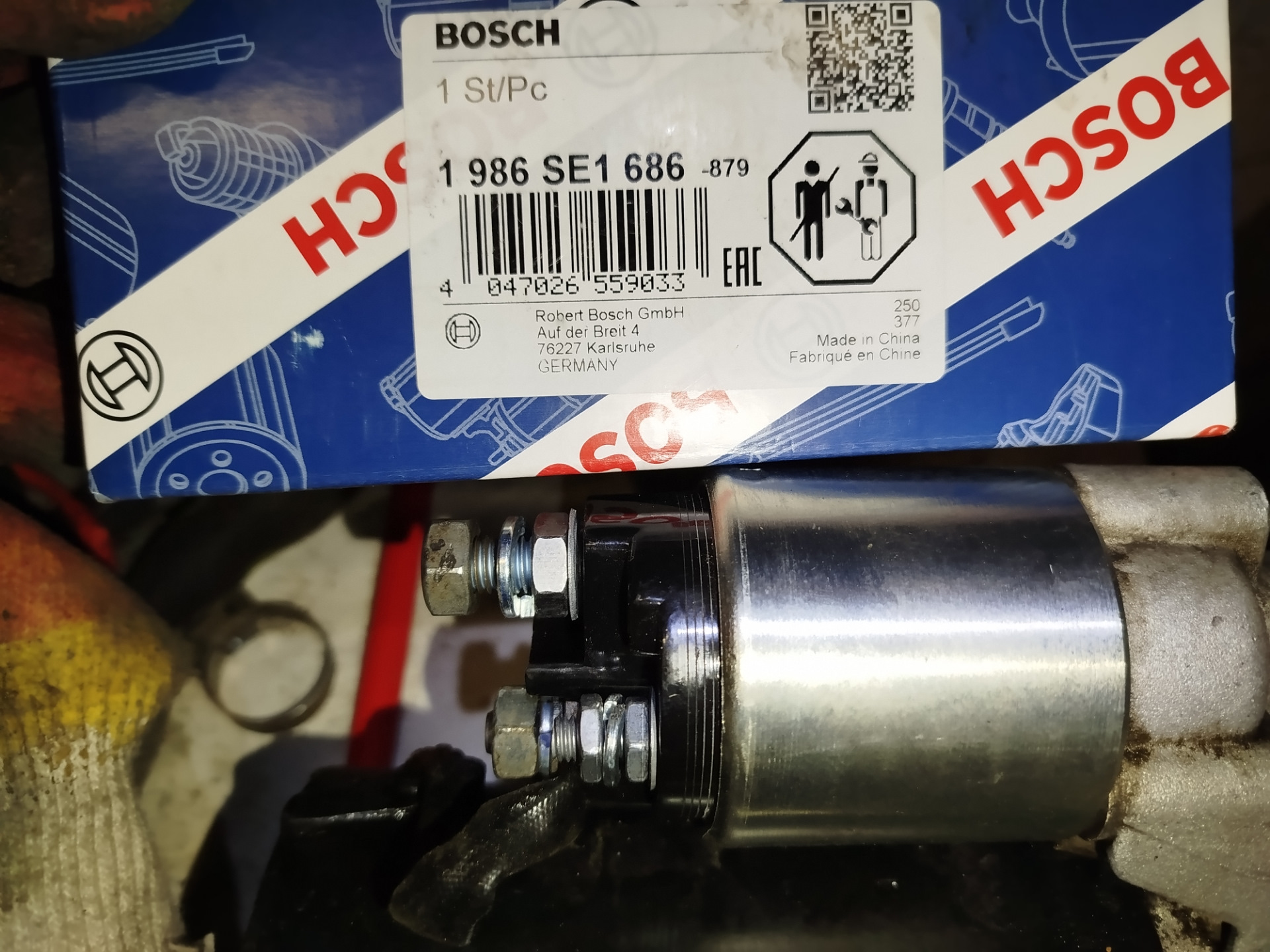 О компании "Bosch" Bosch 1986SE1686 Втягивающее реле стартера — Citroen ...