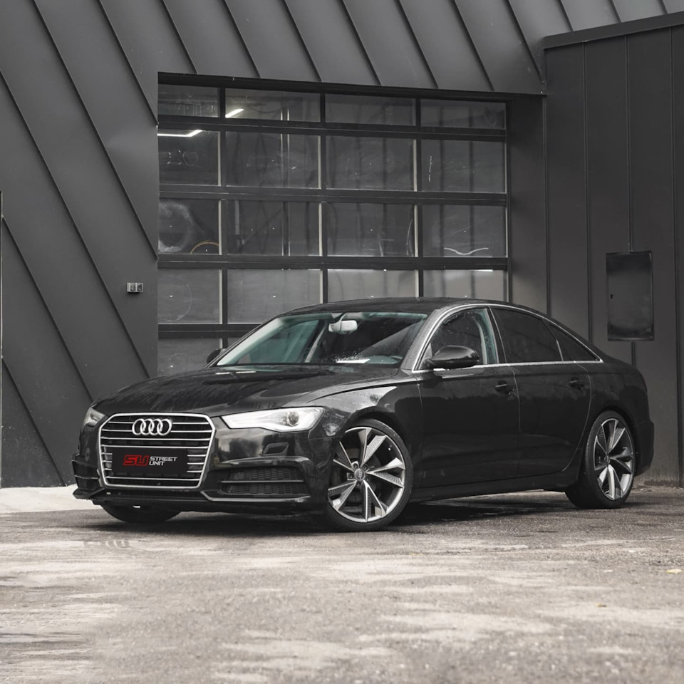 Audi a6 c7 получила комплект пружин ST 30/30 — Street Unit на DRIVE2