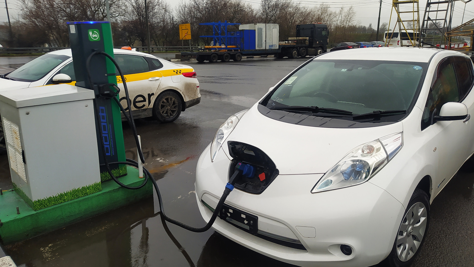 Chademo зарядное устройство nissan leaf