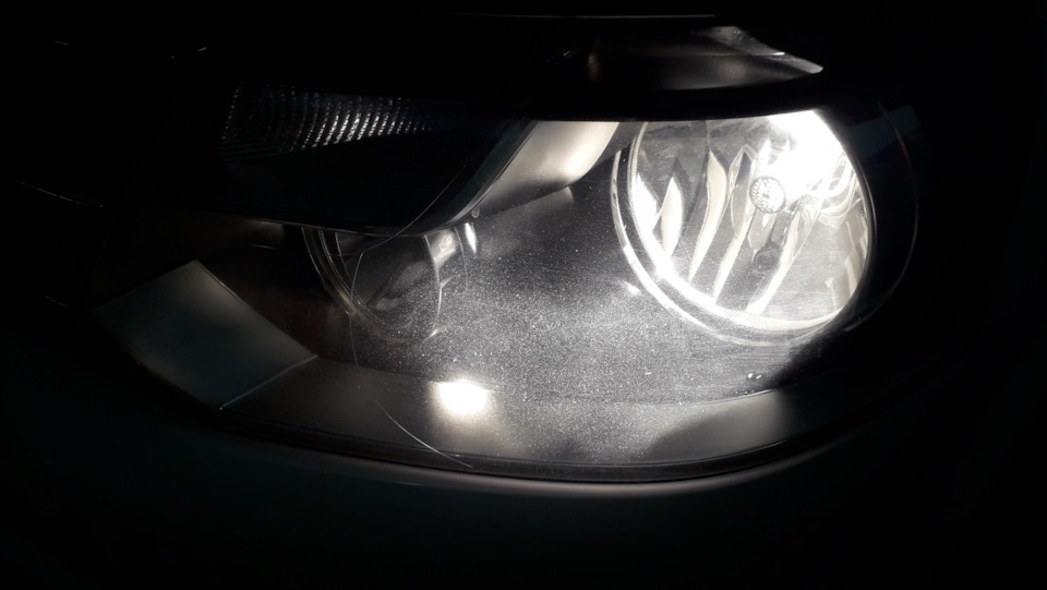 Полировка фар и полиуретан — Volkswagen Caravelle (T5), 2 л, 2010 года ...