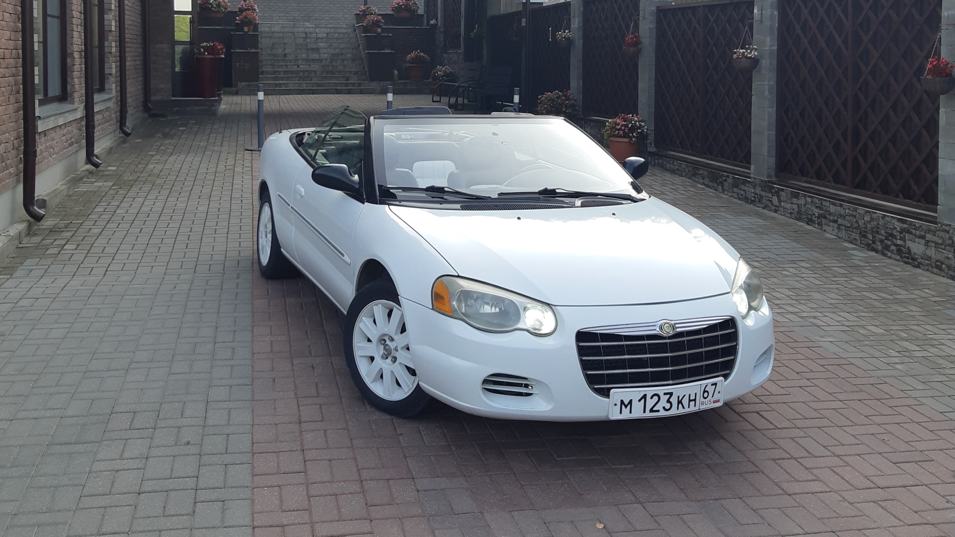 Chrysler Sebring свадебный кабриолет