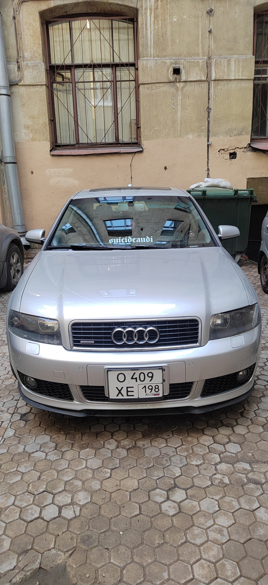Нотка колхоза. стиля — Audi A4 (B6), 1,8 л., 2003 года | стайлинг | DRIVE2