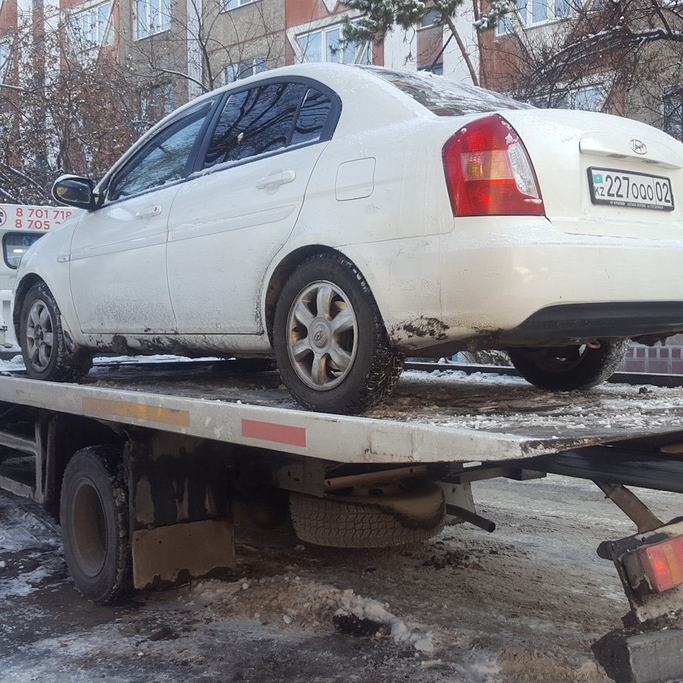 Не завелась в мороз 😣 — Hyundai Accent (3G), 1,6 л, 2007 года | поломка |  DRIVE2