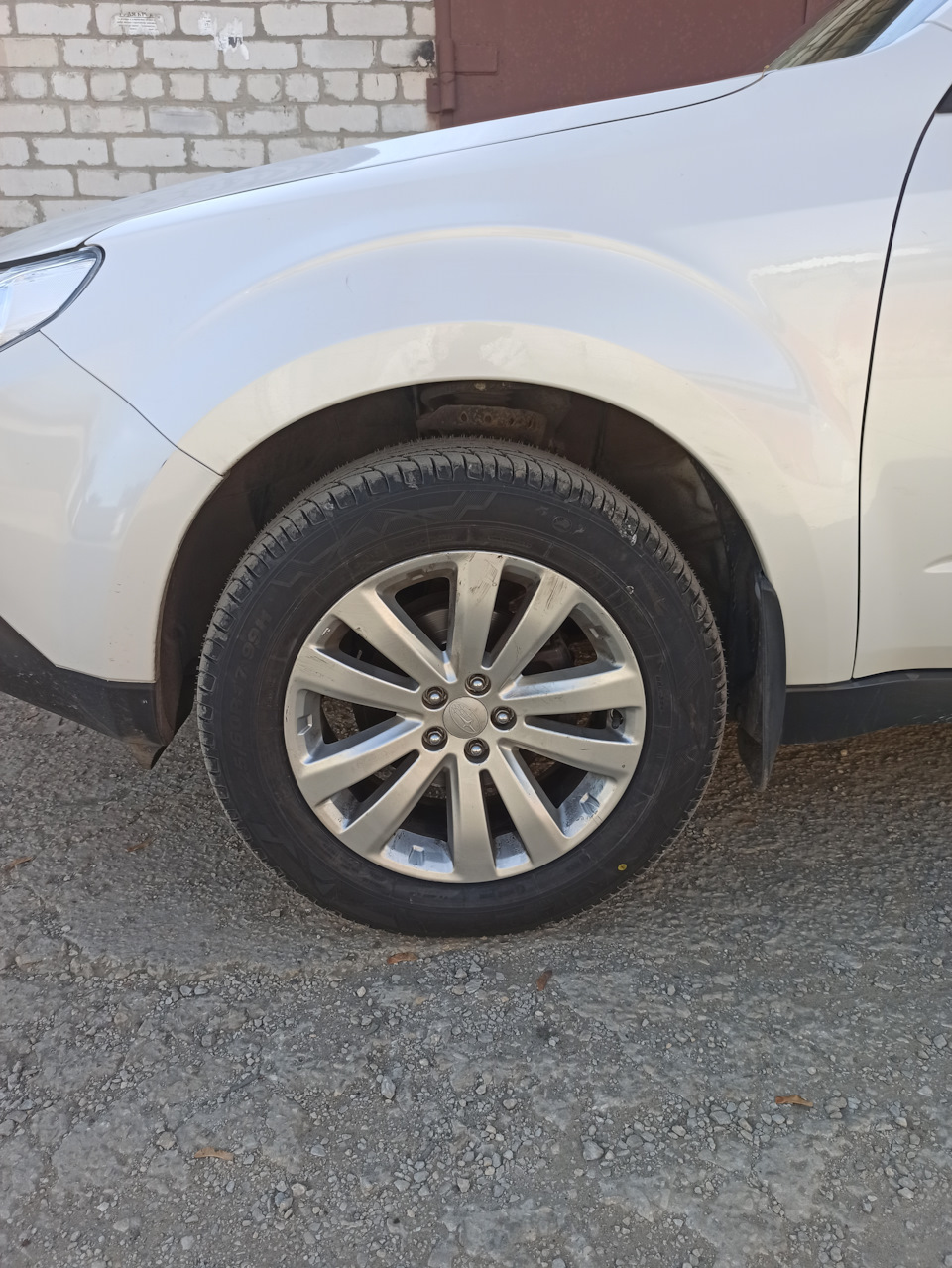 Колёса на лето 225/60R17 — Subaru Forester (SH), 2 л, 2012 года | шины |  DRIVE2