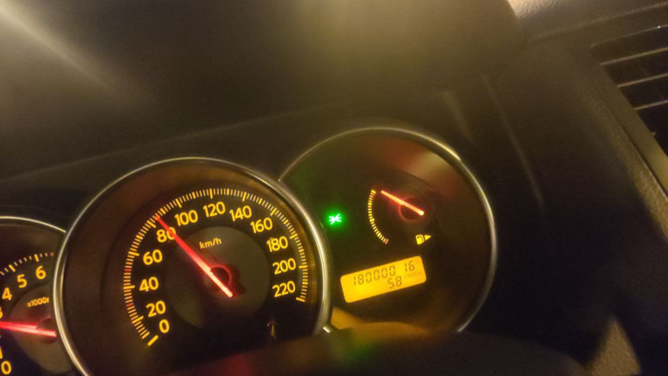 ТО 180000км — Nissan Tiida (1G), 1,6 л, 2007 года | плановое ТО | DRIVE2