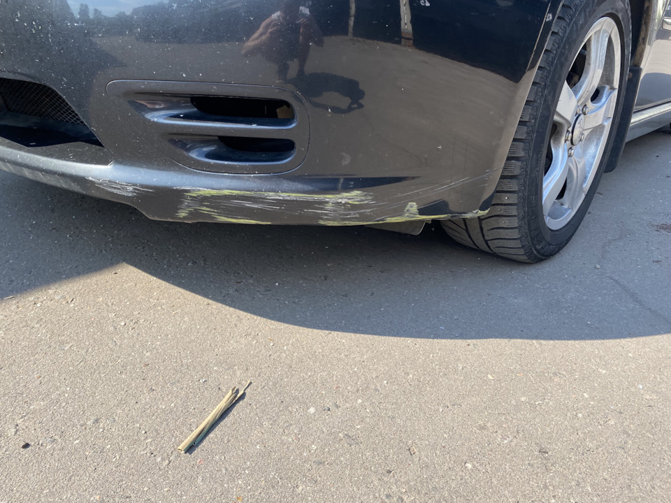 Как не надо парковаться. — Subaru Legacy (BL/BP), 2,5 л, 2004 года ...