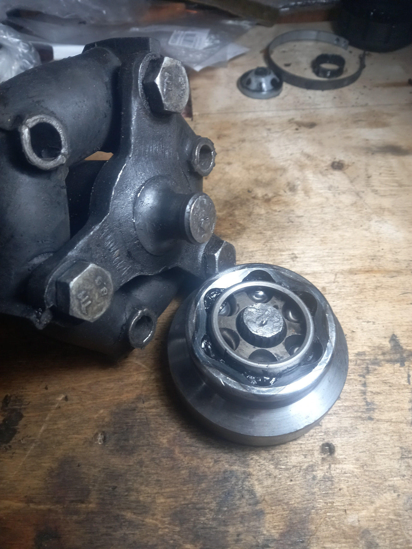 Промвал. — Lada 2131, 1,8 л, 2002 года | поломка | DRIVE2