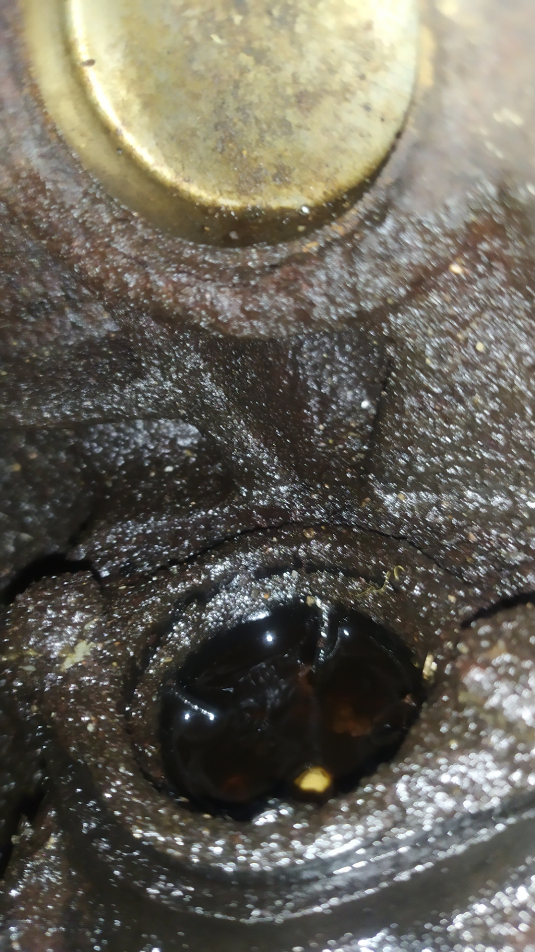 Заглушка масляного насоса — Renault Laguna I, 2 л, 1996 года | поломка ...