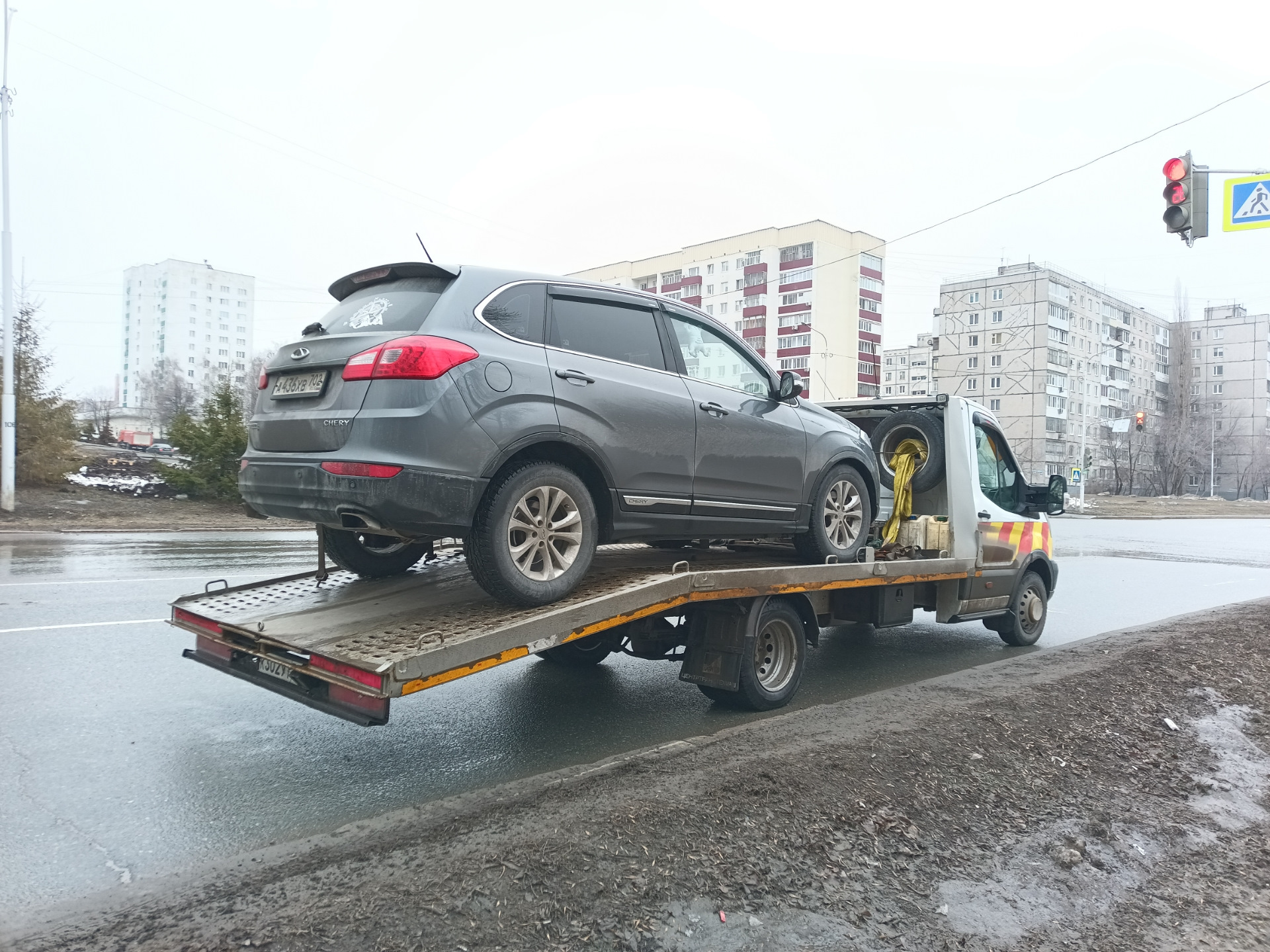 Снова нас испытала удача — Chery Tiggo 5, 2 л, 2014 года | поломка | DRIVE2