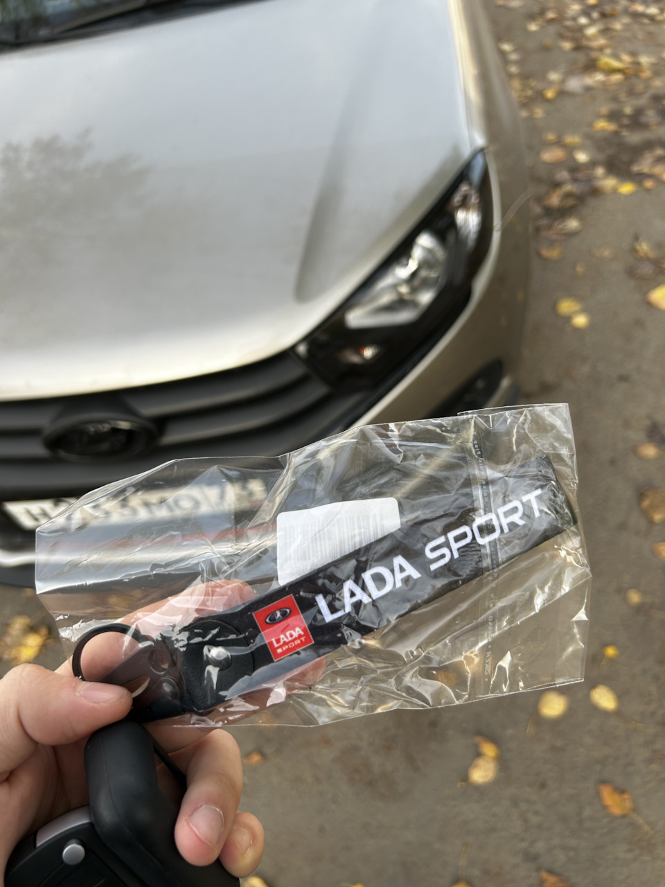 Подогрев сидений, брелки Sport и органайзер в багажник. — Lada Гранта ...