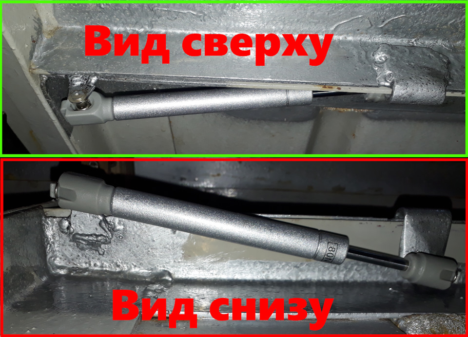 газлифт для двери входной