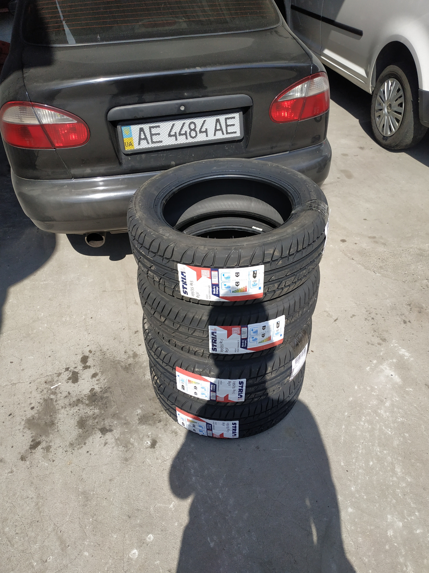 Летняя резина Strial high performance 195/55/15 — Daewoo Lanos, 1,5 л ...