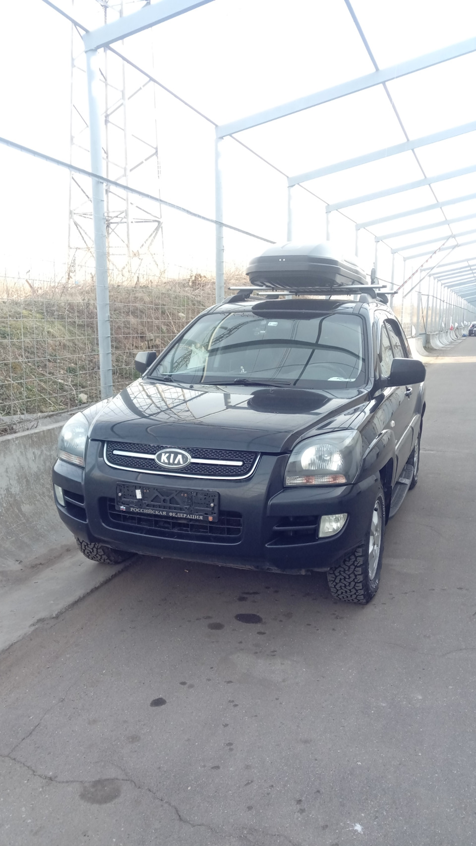 Докатался… — KIA Sportage (2G), 2 л, 2008 года | нарушение ПДД | DRIVE2