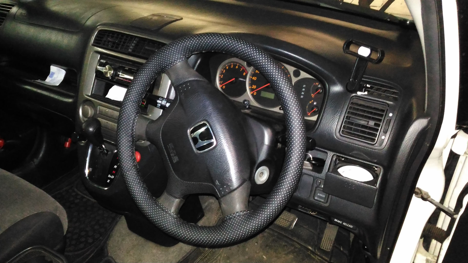 Как снять руль хонда стрим Обтянул руль - Honda Stream (RN), 1,7 л, 2002 года аксессуары DRIVE2